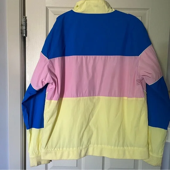 Pink + Dolphin RARE Color Block Nylon Jacket - Picture 9 of 13